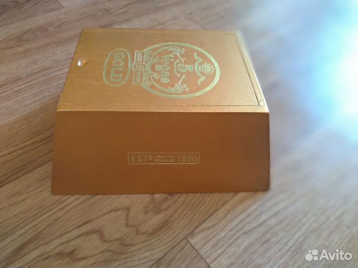 Пустая коробка от сигар Vegas Gold