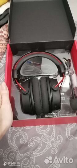 Комплект HyperX - наушники, мышь и коврик