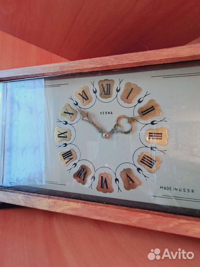 Часы Весна с получасовым боем