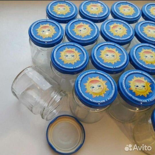 Баночки детского питания 190 г, 100 г и 80 г