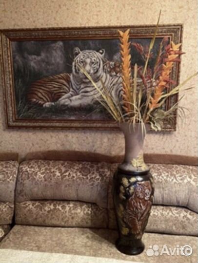 Ваза с картиной
