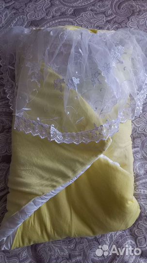 Одеяло на выписку зима