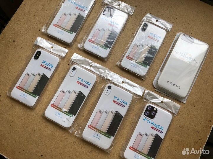 Чехол для iPhone 11 Pro/Max, X, XS, XR, 7/8 Plus