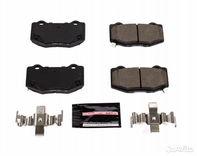 Колодки тормозные Camaro задние для супорта Brembo