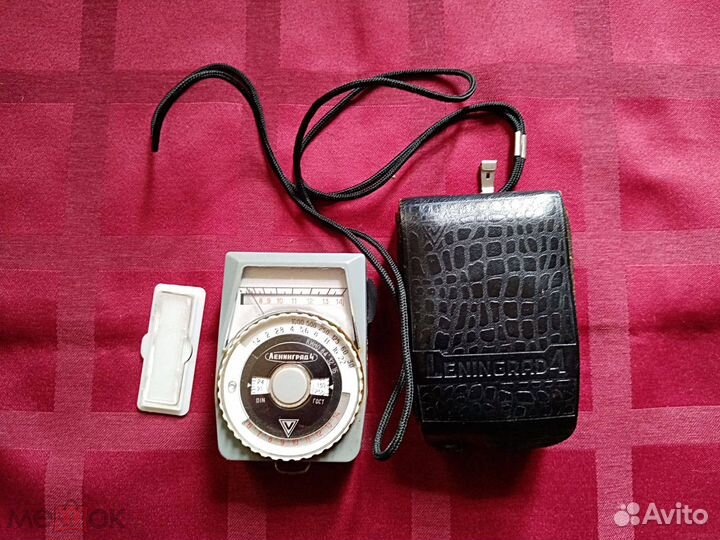 Фотоэкспонометр Ленинград-4 СССР