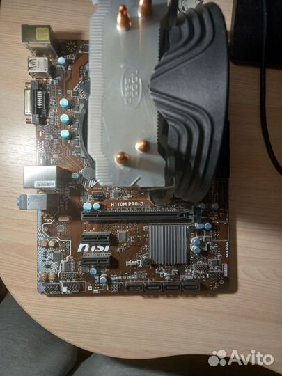 Мать msi 1151 с процессором i5 6400