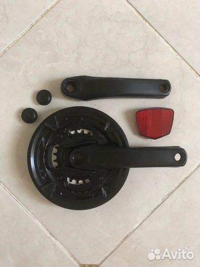 Шатуны для велосипеда и насос