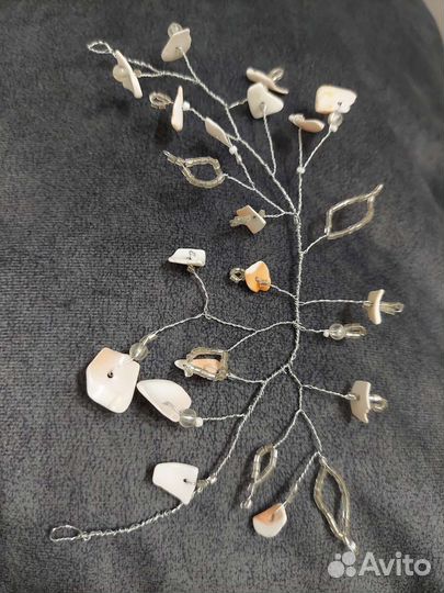 Гибкий ободок, украшение для волос ручная работа