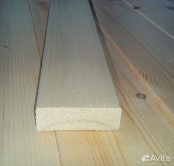 Полок осина сорт В 25*85 1,0м