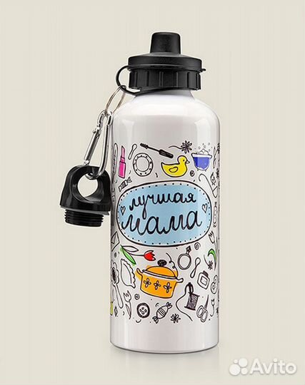 Питьевая бутылка с изображением