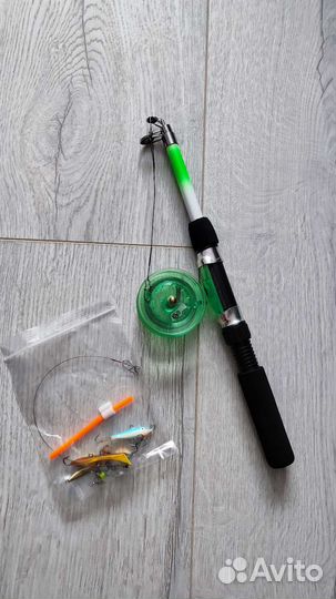 Удочка зимняя телескопическая