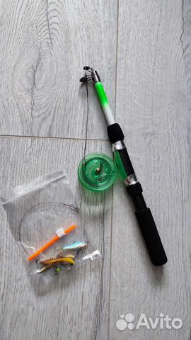 Удочка зимняя телескопическая