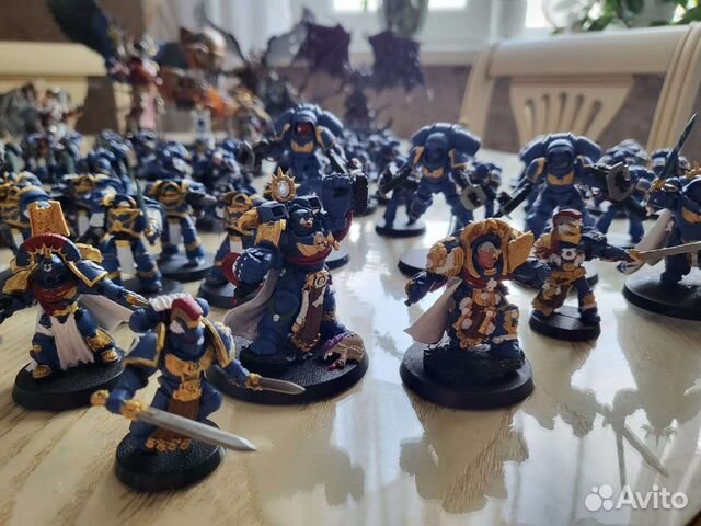 Warhammer 40000 миниатюры купить в Москве | Хобби и отдых | Авито