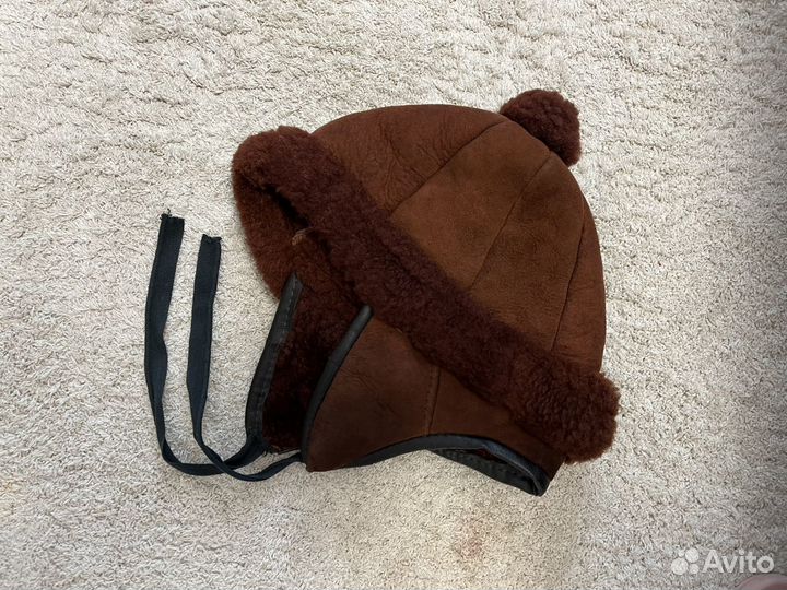 Шапка детская из овчины 5-7 лет