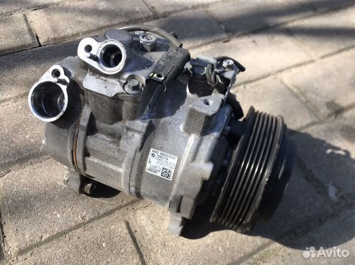 BMW f ser компрессор кондиционера