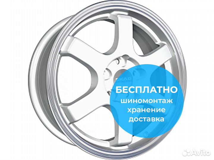 R15 4x100 6J ET38 D67,1 Скад Киото белый
