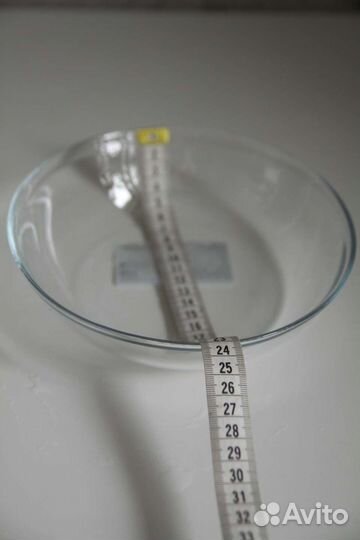 Прозрачная тарелка IKEA