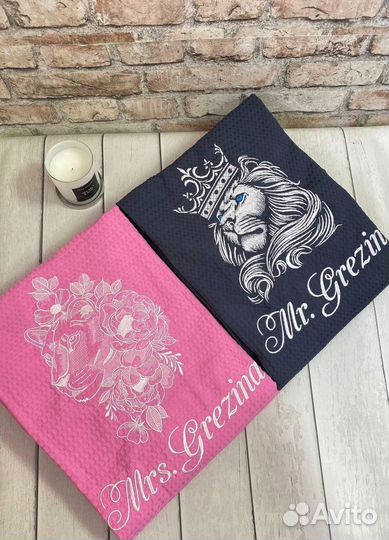 Халат женский + полотенце