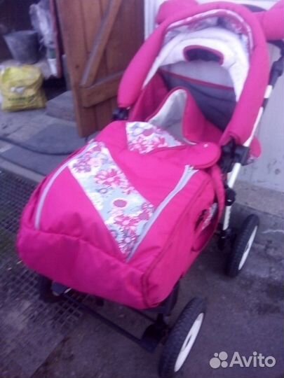 Коляска трансформер зима лето,переноска,дождевик,с