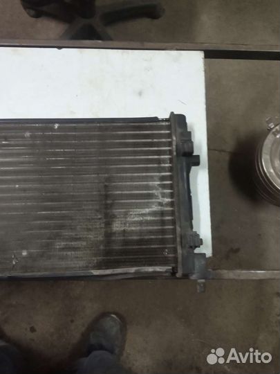 Радиатор на skoda фабия