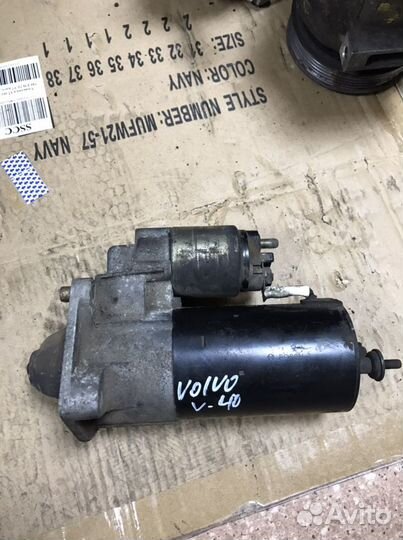 Стартер Volvo S40 V40 bosch 0001108166