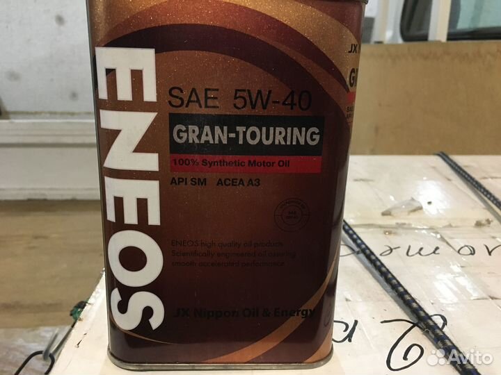 Масло моторное 5w40 Eneos синтетика 1л