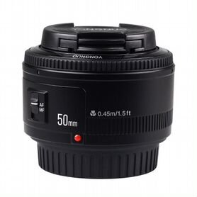 Объектив для Canon eos Yongnuo yn50mm новый