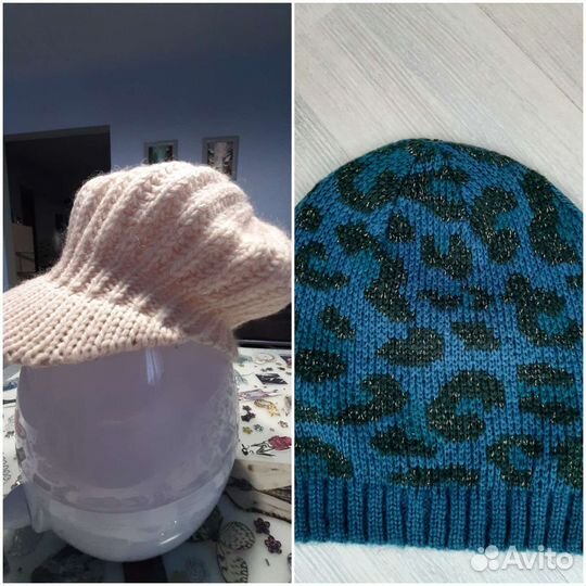 Шапка-кепка женская теплая