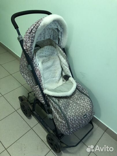 Санки коляска ника 8