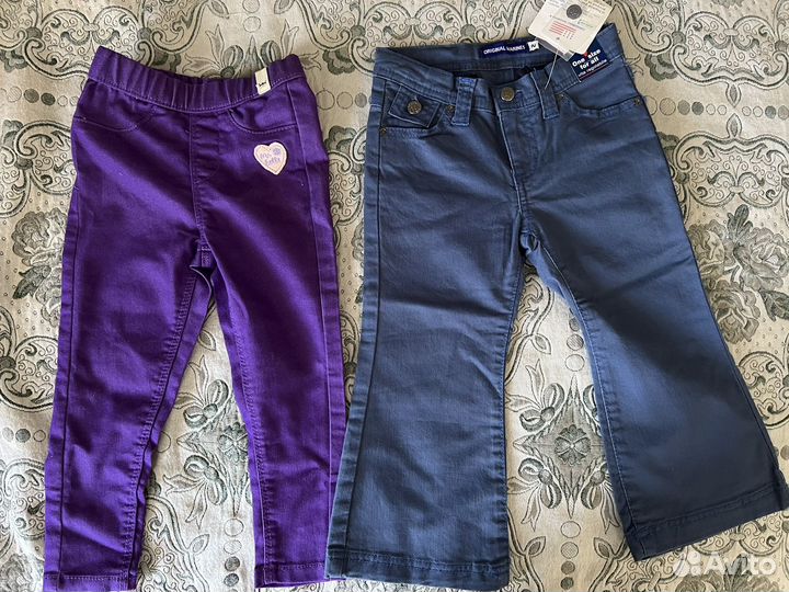 Одежда новая пакетом на девочку 68-74, 80-86