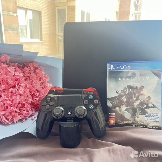 Консоль Sony PS4 slim + игра в подарок