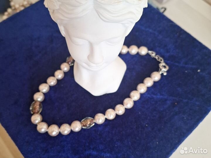 Колье жемчуг майорка