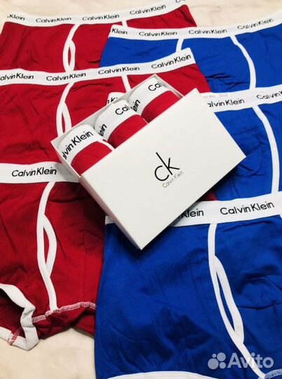 Набор мужские трусов Calvin Klein с подарком