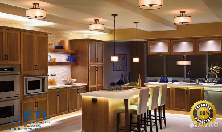 Умная система подсветки кухни собственного произво