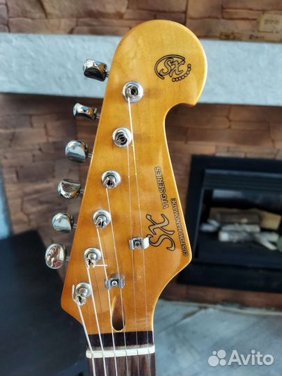 Электрогитара SX VTG Custom Handmade Black