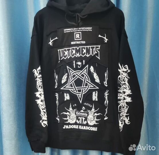 Худи vetements restricted