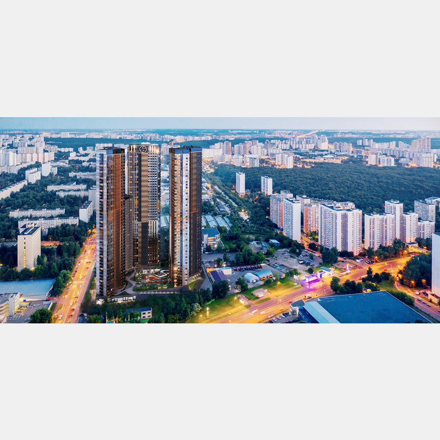 1-к. квартира, 69,5 м², 33/50 эт.