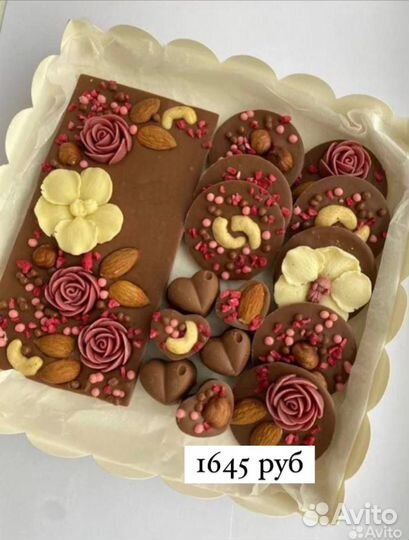 Набор ручной работы из шоколада