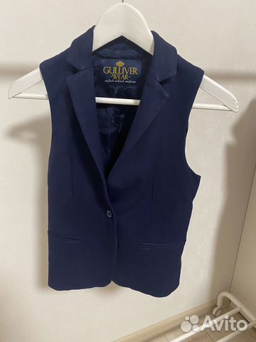 Жилетка для девочки школьная Gulliver