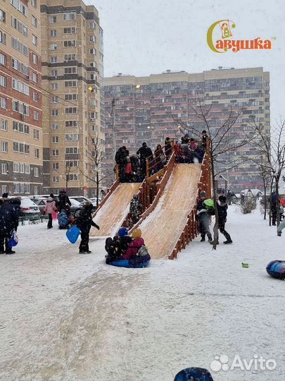 Игровая площадка уличная Савушка 4 Сезона 6