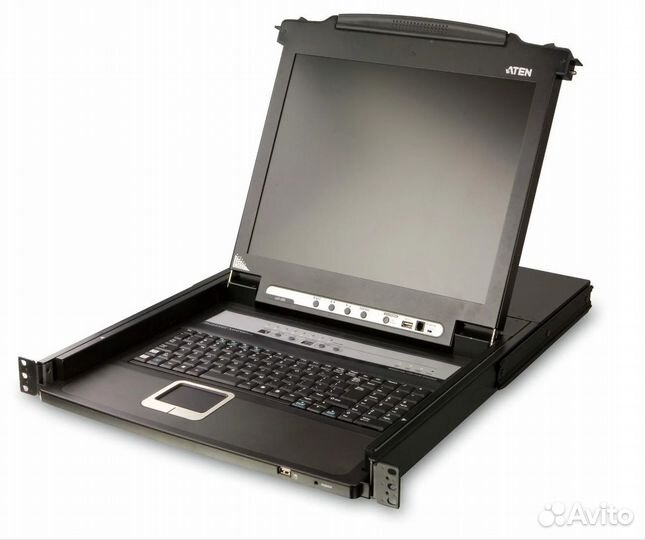 KVM консоль с переключателем aten CL5708M