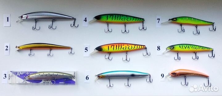 Воблеры от 55 до 130 мм