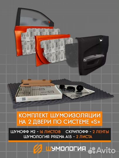 Шумоизоляция дверей в 3 слоя