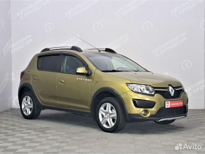 Renault Sandero Stepway 1.6 МТ, 2017, 129 858 км
