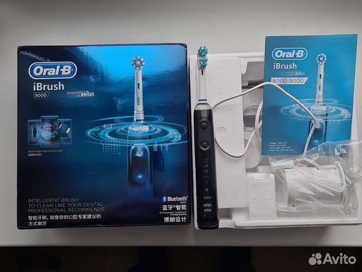 Oral B iO 8,9 Duo Зубная щётка Genius 9000 насадки
