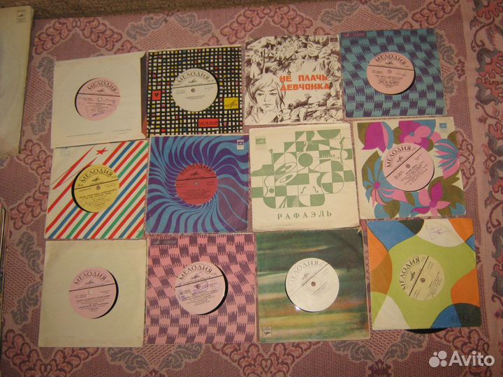 Виниловые пластинки СССР