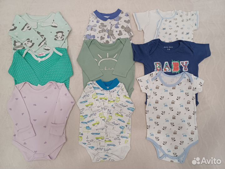 Одежда пакетом для мальчика 56-62-68