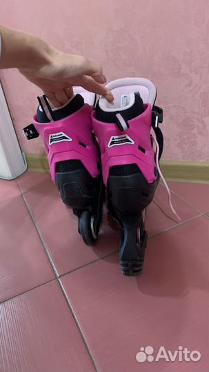 Ролики женские Rollerblade 35-38 р-ры, раздвижные