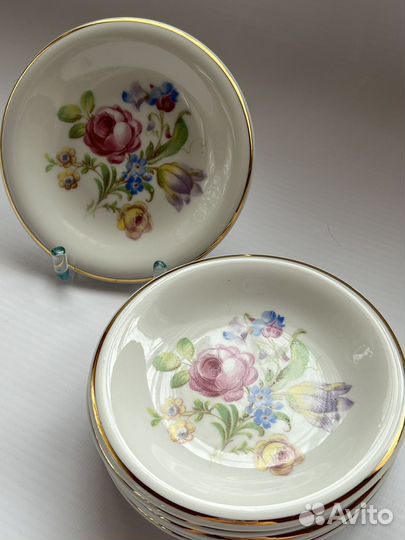 Декоративные блюдца.Немецкий фарфор