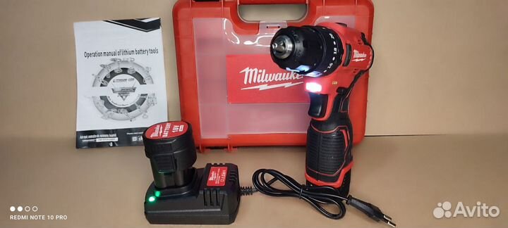 Шуруповерт milwaukee 18v